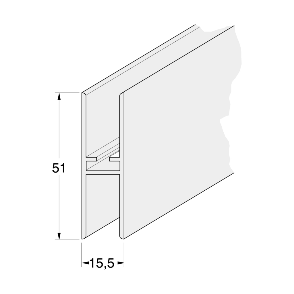 U-frame stave