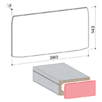 Side end cap exclusiv system 140