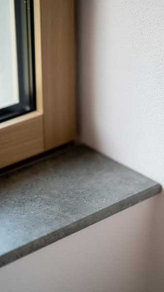 innenfensterbank compact einbau fenster