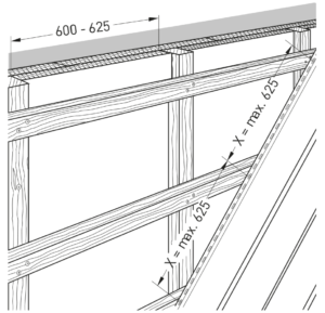 selekta diagonale Verlegung